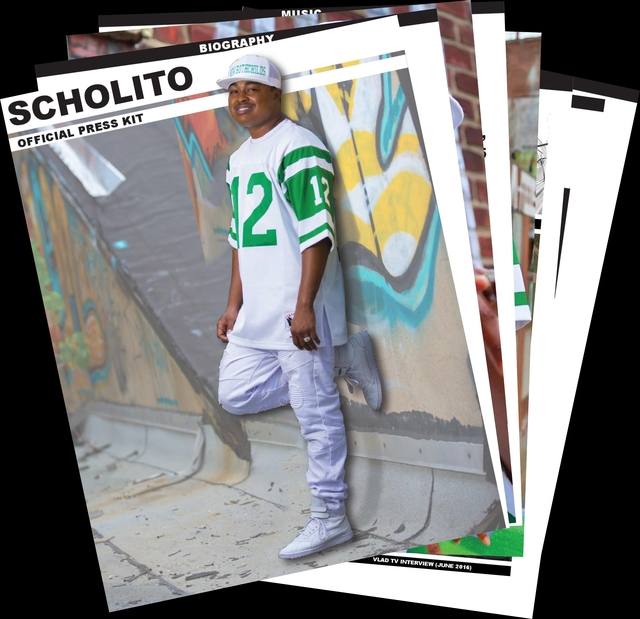 press kit fanned image